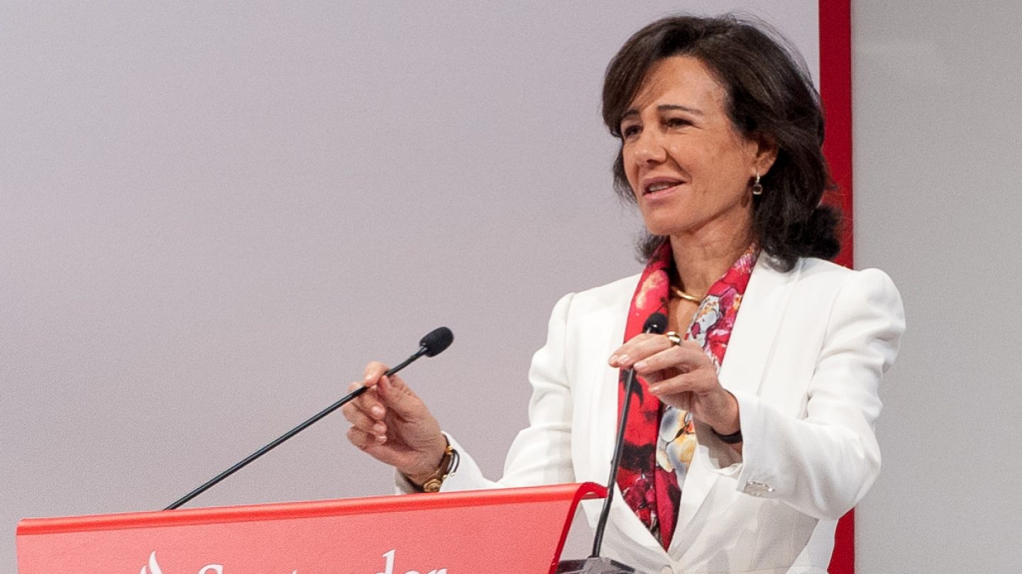 Ana Botín, presidenta de Santander.