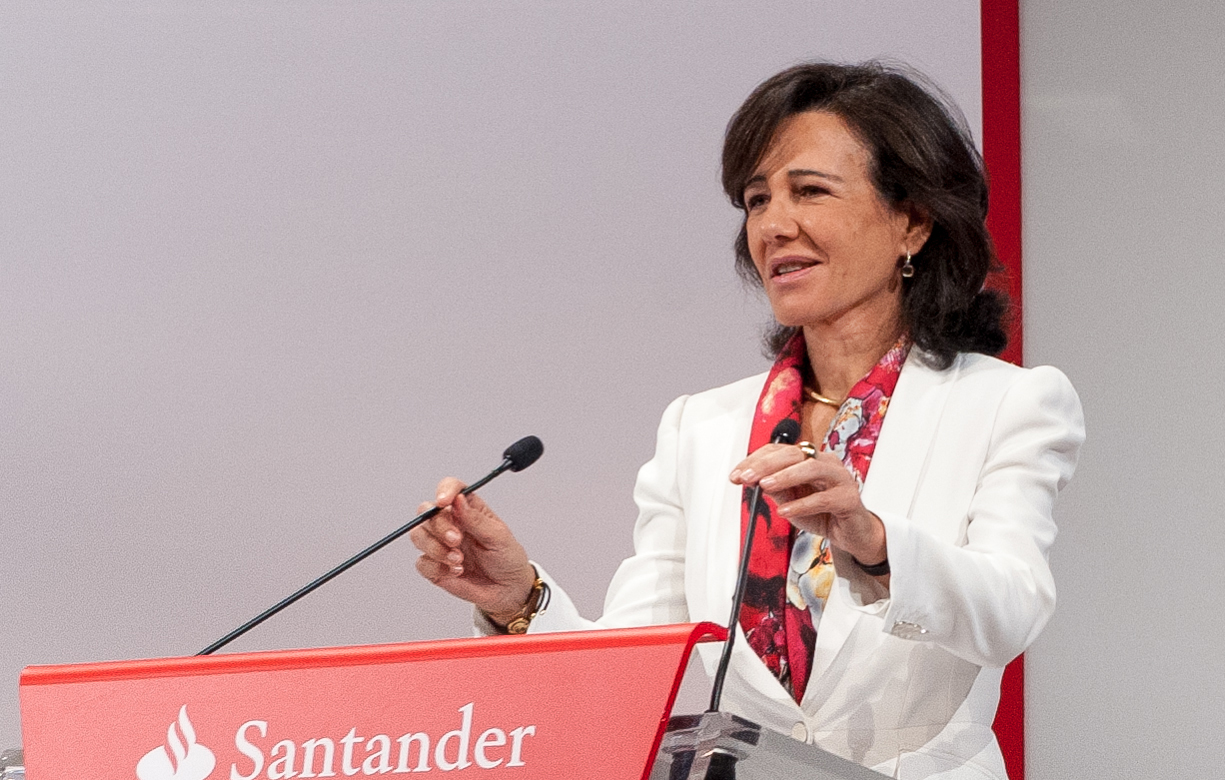 Ana Botín, presidenta de Santander.