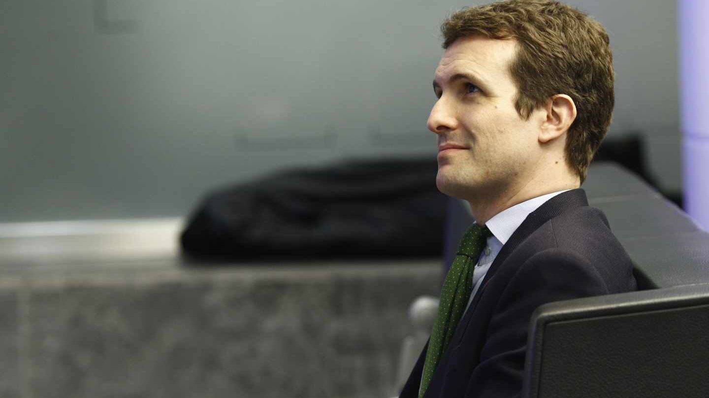 El líder del PP, Pablo Casado.