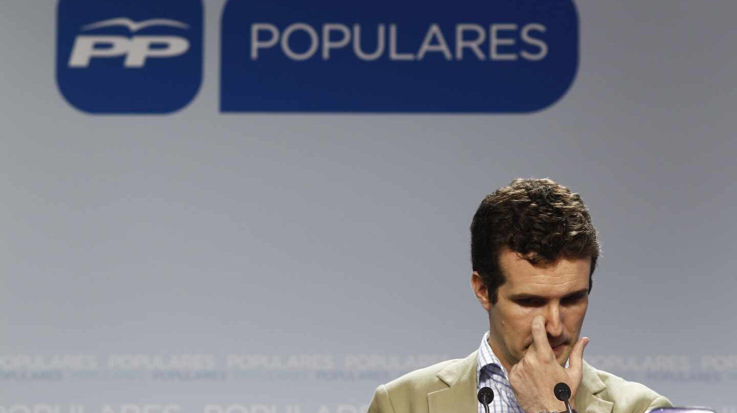 El líder del PP, Pablo Casado.