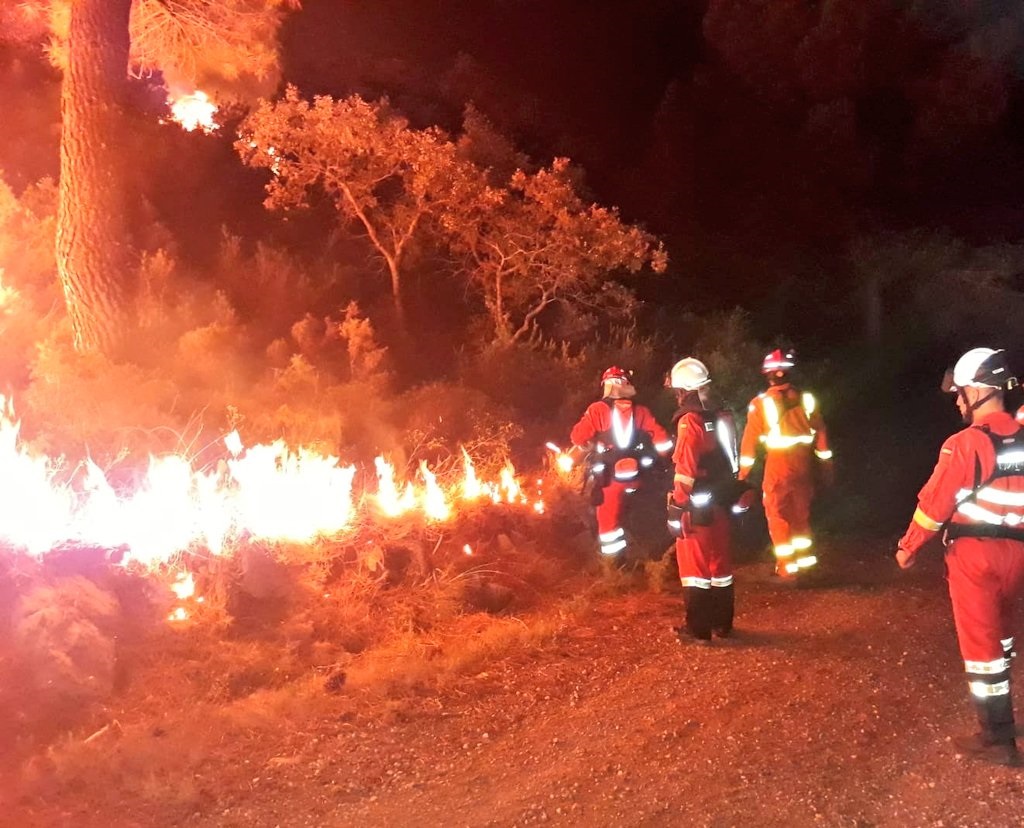 Incendio de Llutxent.