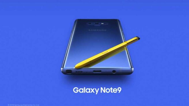 Así es el Galaxy Note 9 de Samsung