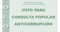 La lacra de la corrupción en Colombia llevada a referéndum