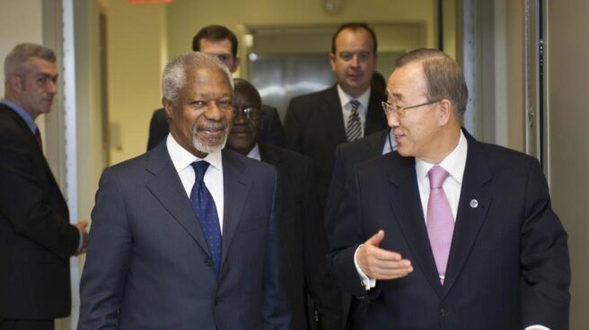 Kofi Annan Y Ban Ki Moon.