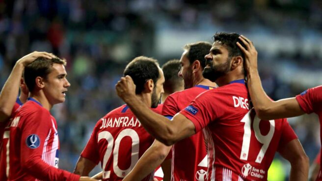 El Atlético de Madrid gana la Supercopa tras imponerse al Real Madrid (2-4) en la prórroga