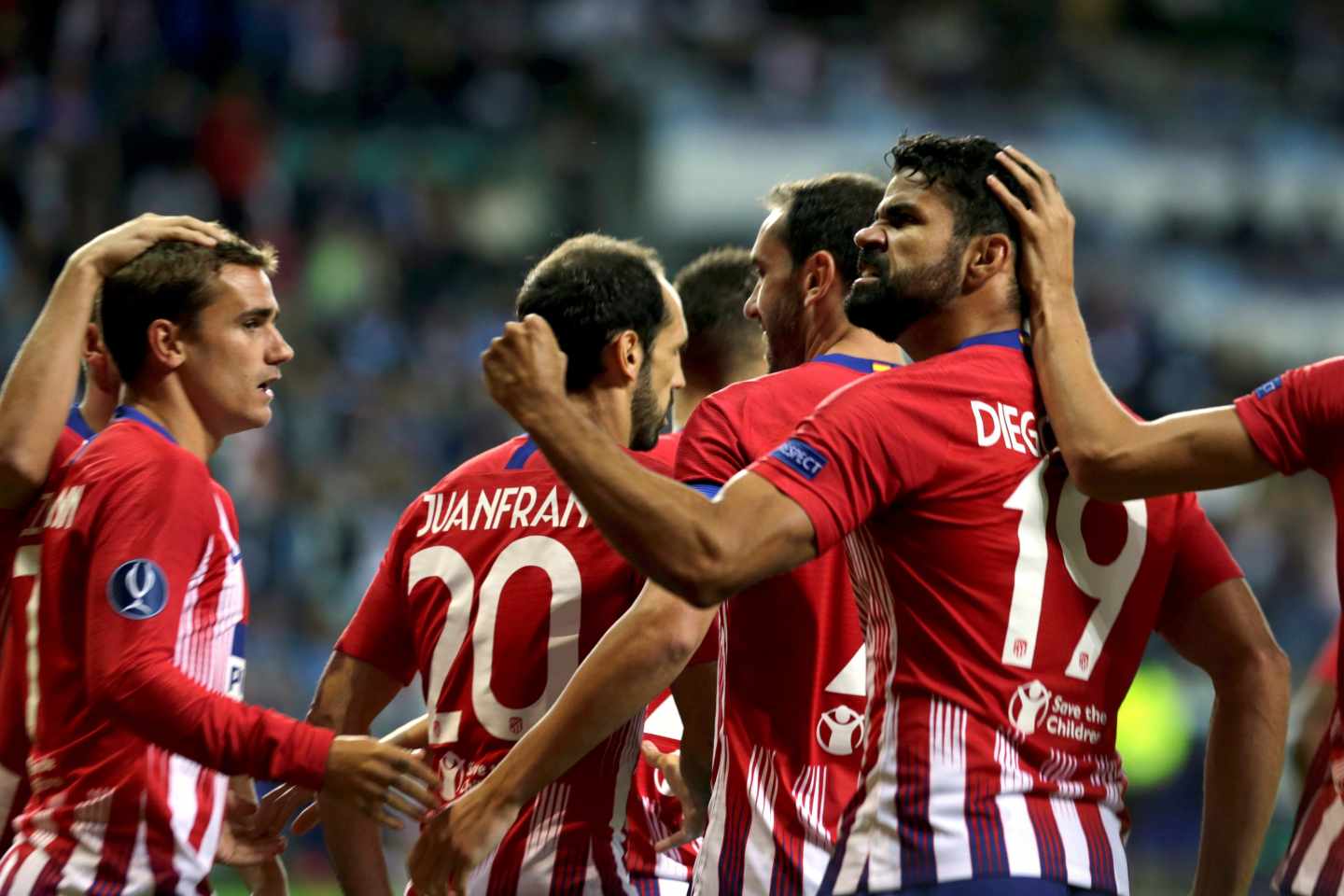 El Atlético de Madrid gana la Supercopa tras imponerse al Real Madrid (2-4) en la prórroga