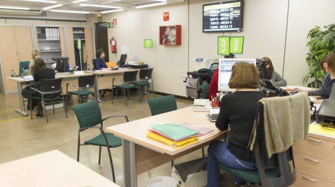 funcionario-asalariados Funcionarios en una imagen de archivo.
