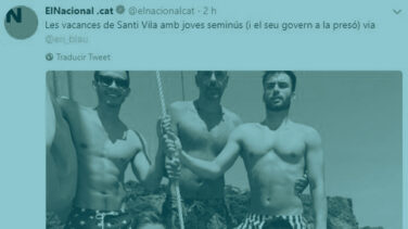 Los jóvenes semidesnudos y el botijo de Quim Torra