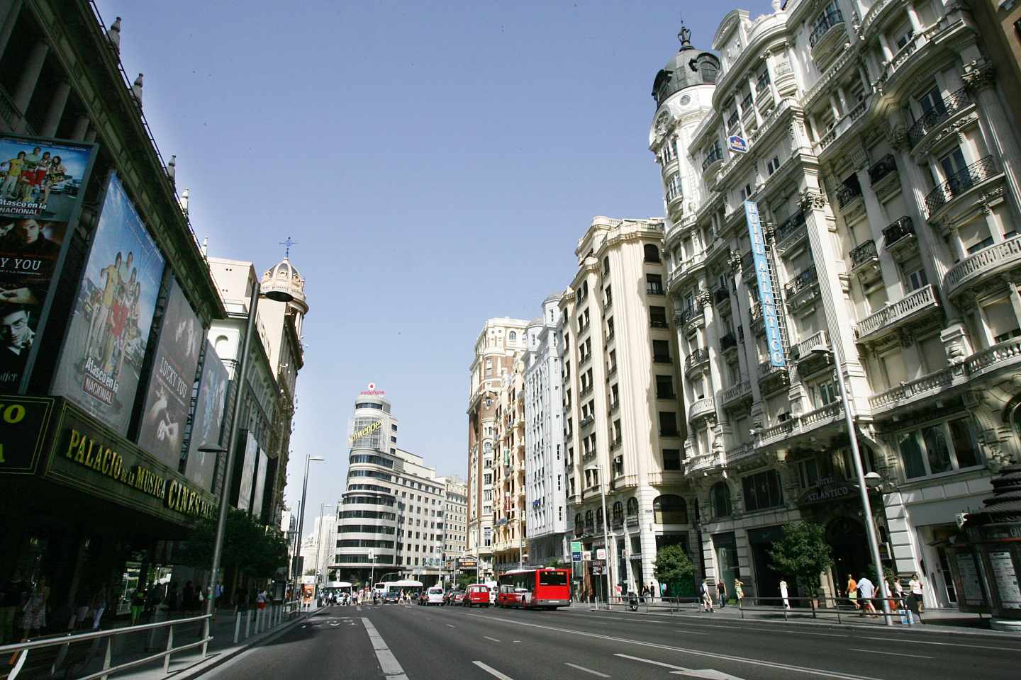 Gran Vía de Madrid.