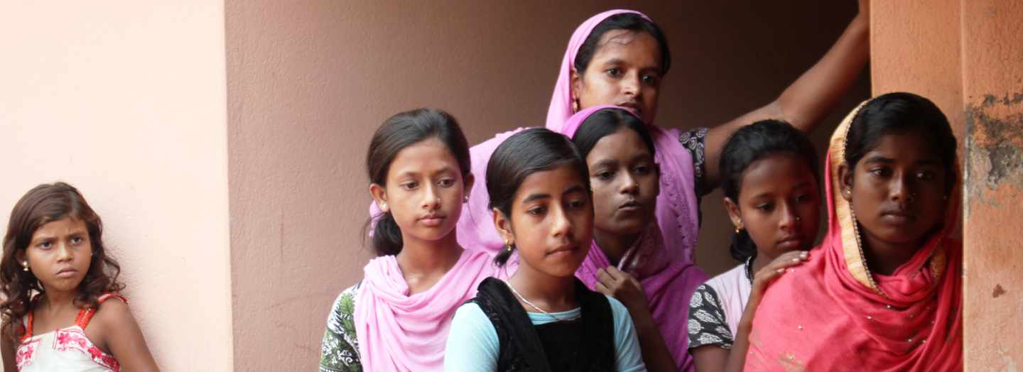 Mujeres y niñas de Calcuta