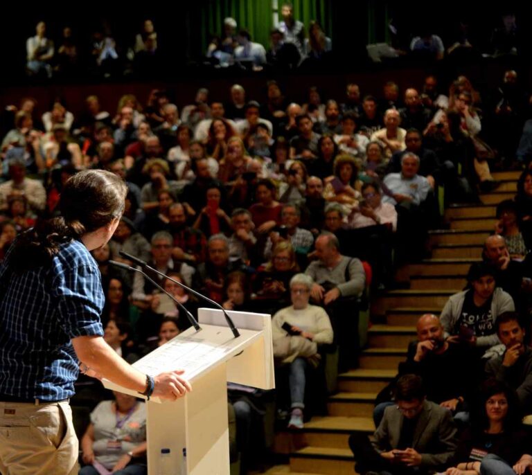 La ausencia de Pablo Iglesias anula a Podemos