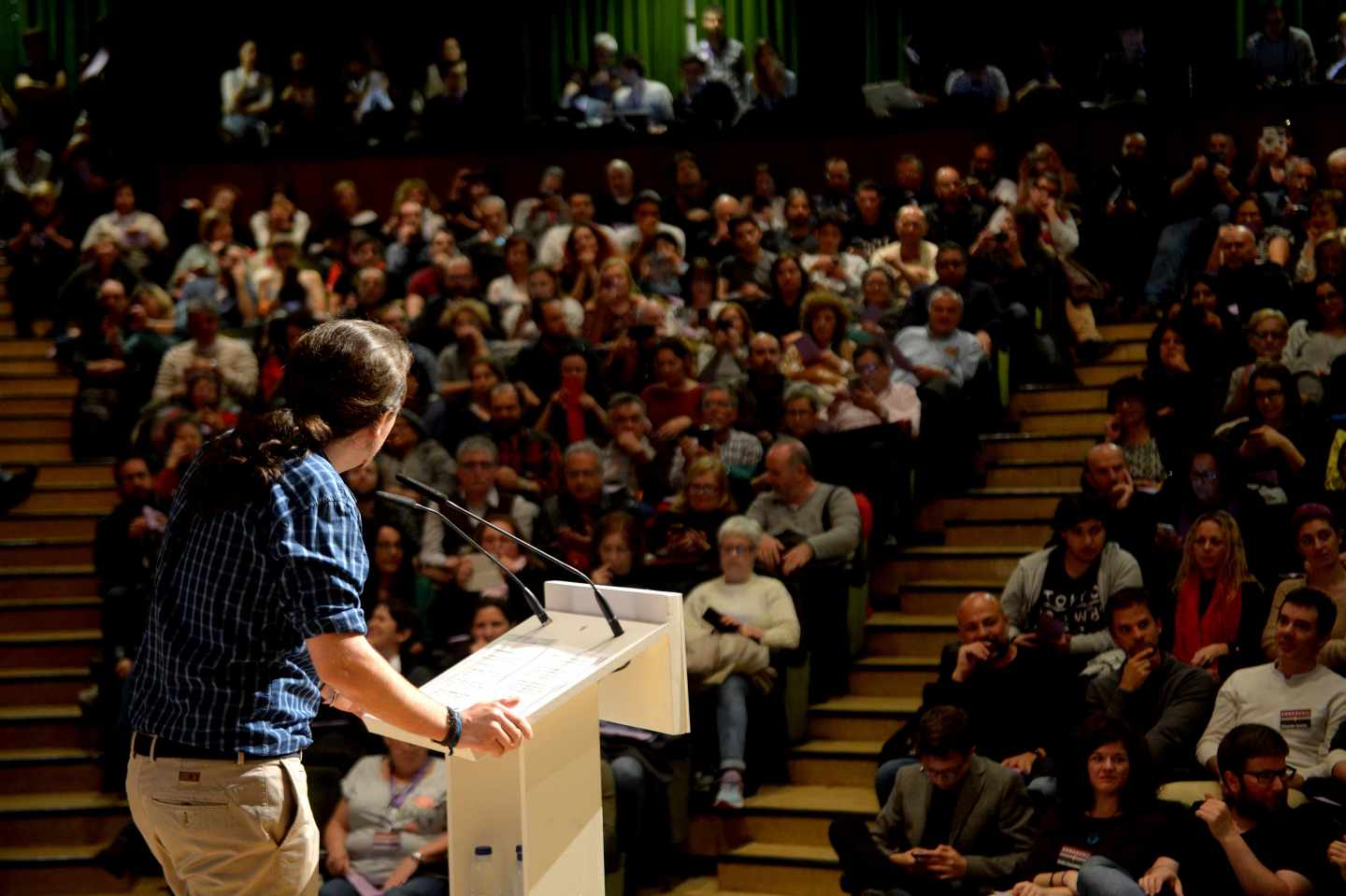La ausencia de Pablo Iglesias anula a Podemos