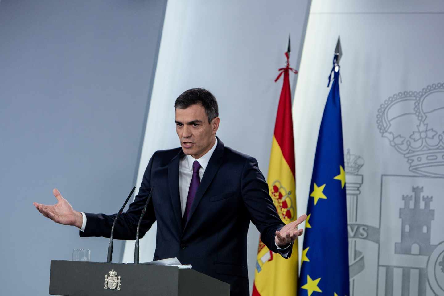 El presidente del Gobierno, Pedro Sánchez.