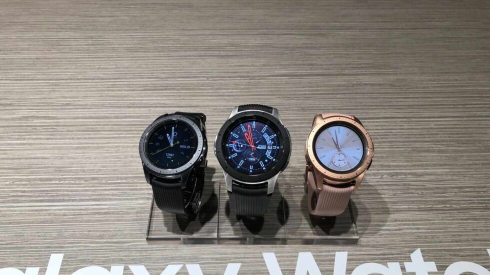 Modelos de Samsung Watch.