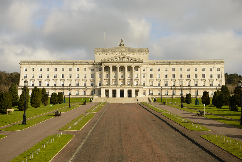 Parlamento de Irlanda del Norte, en Belfast.