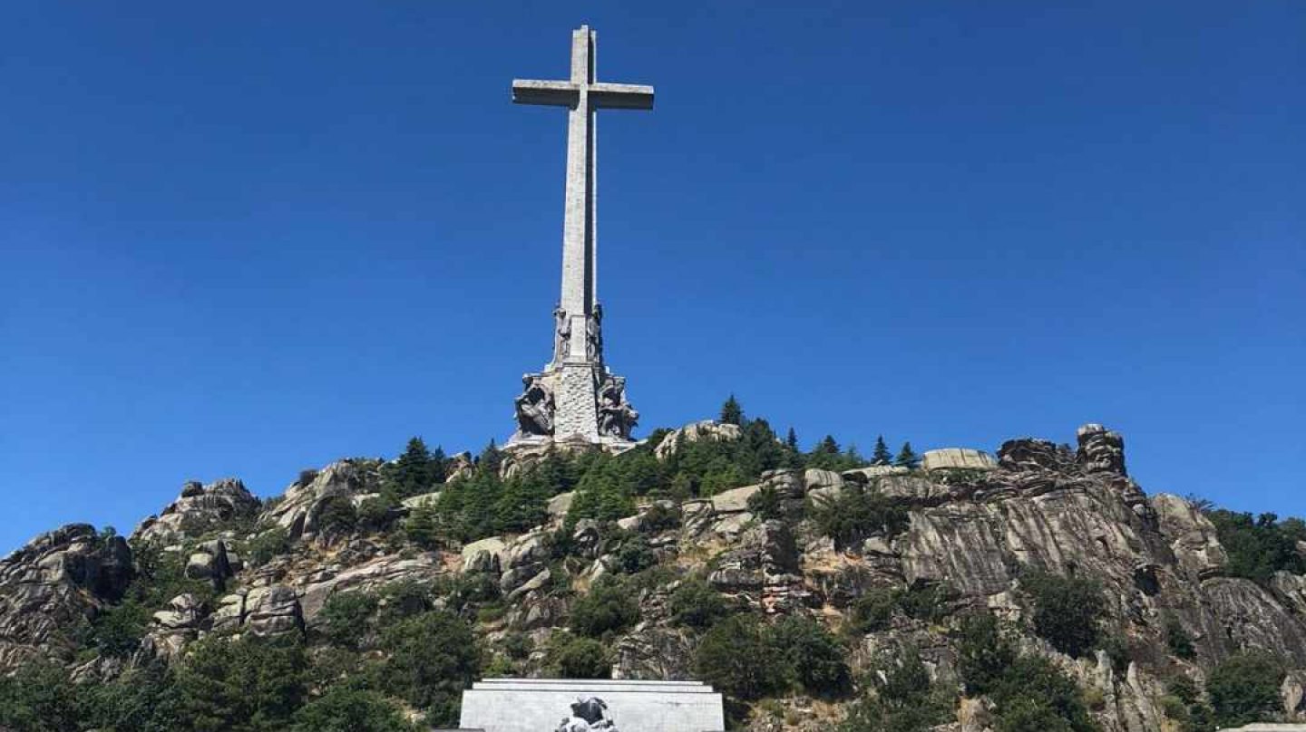 El Valle de los Caídos, donde permanece enterrado Franco desde noviembre de 1975.