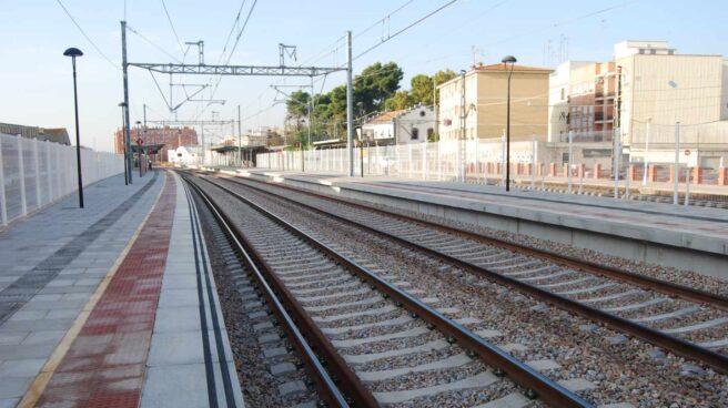 Vías de tren en la Provincia de Castellón.