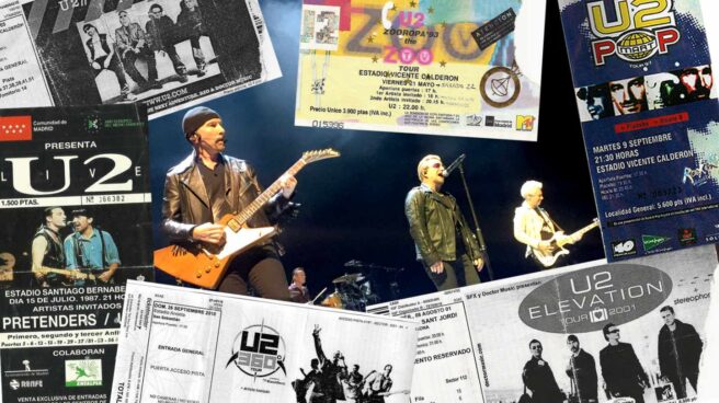 U2 en España, 30 años y un millón de entradas después