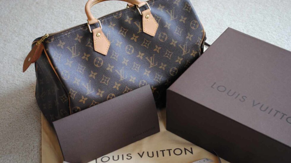 caja louis vuitton para bolsa