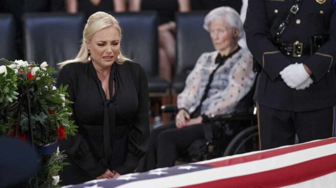 La hija de McCain, en su funeral: "La América de mi padre ya era grande"