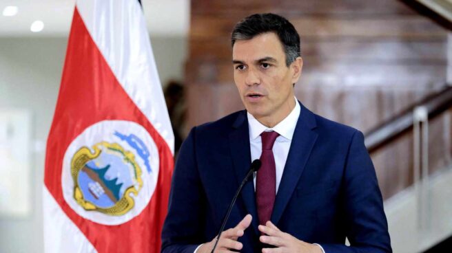 Pedro Sánchez, en San José de Costa Rica. Pedro Sánchez, en San José de Costa Rica.
