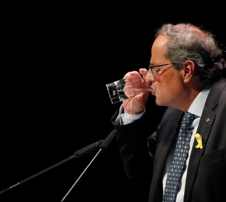 Torra pide ayuda al Papa y a Trump para que medien en el conflicto catalán