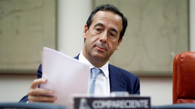 El consejero delegado de CaixaBank, Gonzalo Gortázar. El consejero delegado de CaixaBank, Gonzalo Gortázar, durante su comparecencia hoy en la comisión del Congreso que investiga la crisis financiera y el rescate bancario.