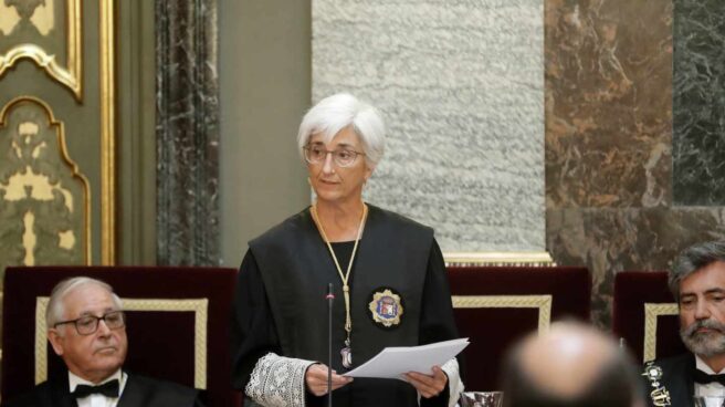 La fiscal general del Estado, María José Segarra, en la apertura del año judicial.