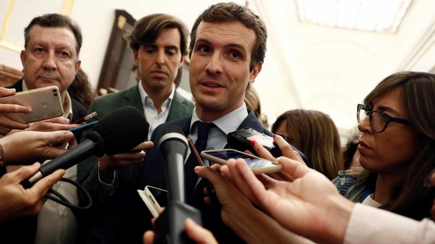 Pablo Casado, presidente del PP.