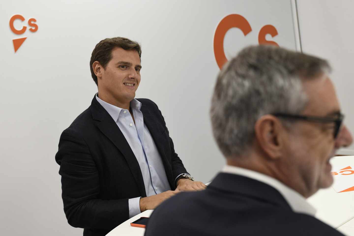 Albert Rivera, en el Comité Permanente de Ciudadanos.