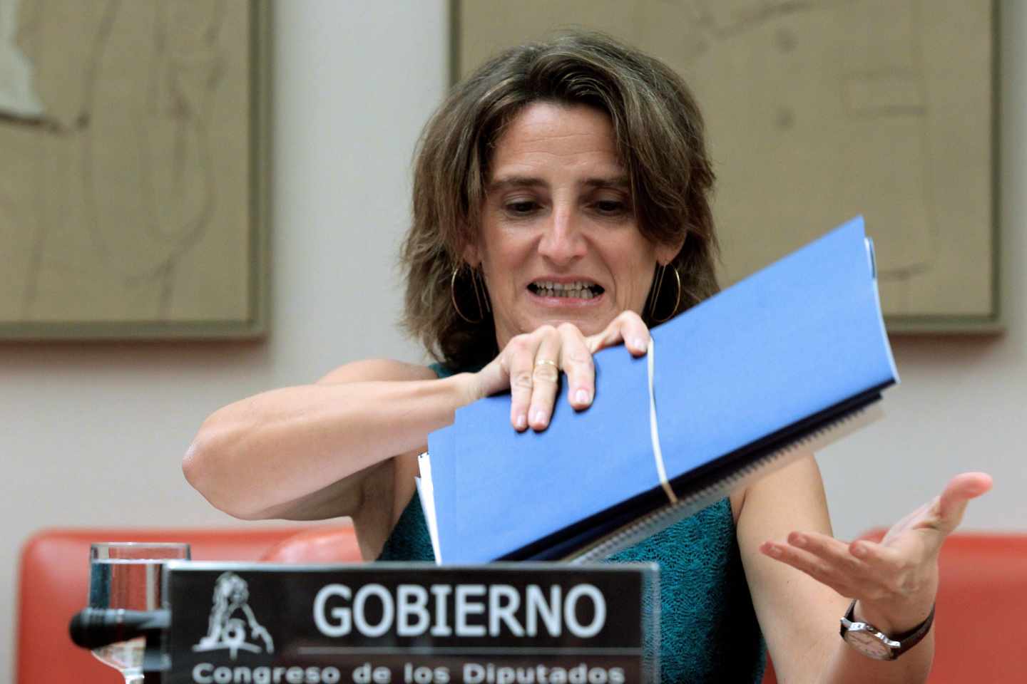 La ministra de Transición Ecológica, Teresa Ribera.