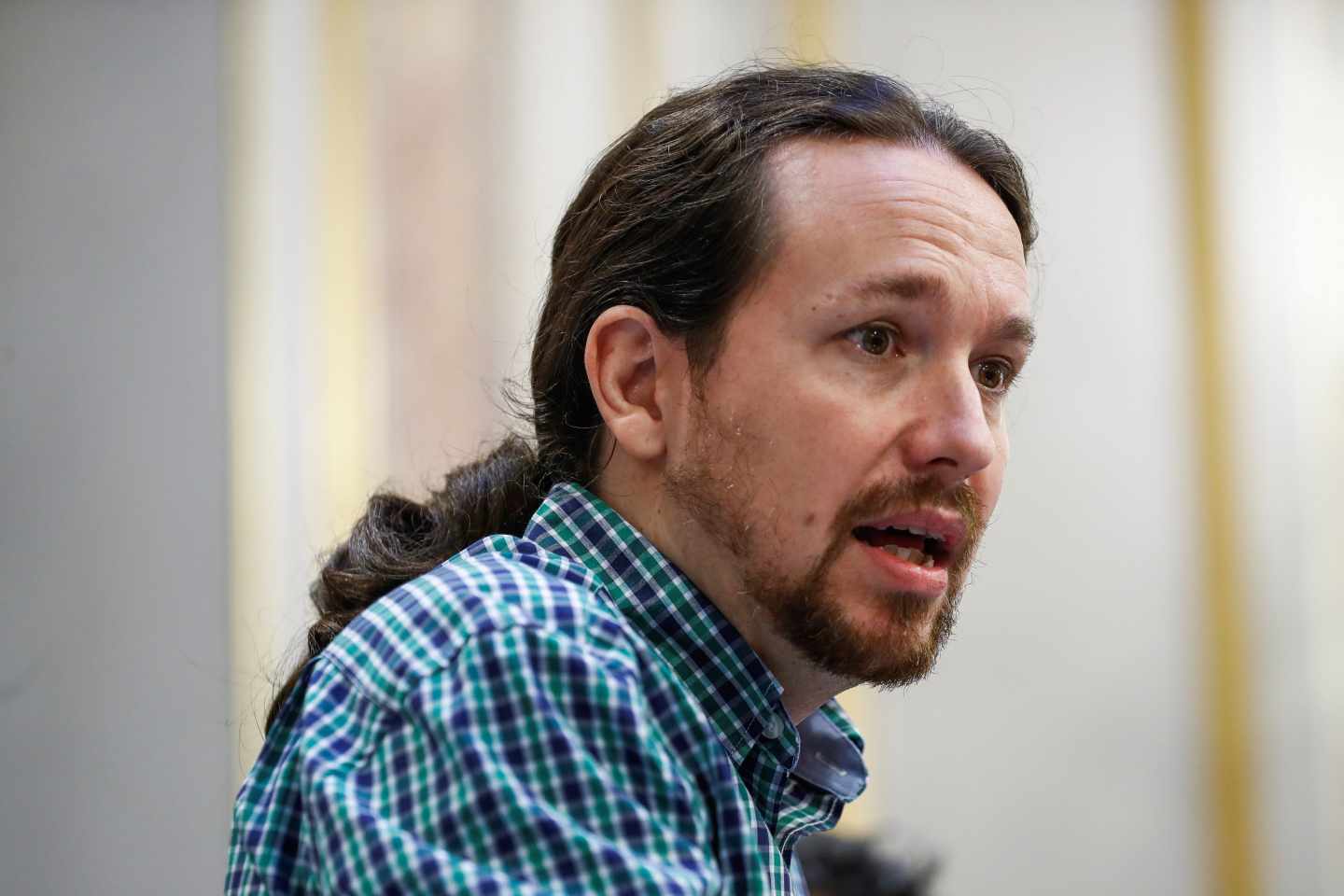 El líder de Podemos, Pablo Iglesias.