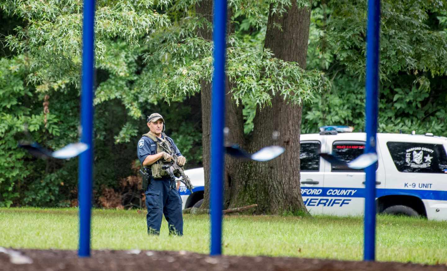 Un agente de Policía de EEUU.