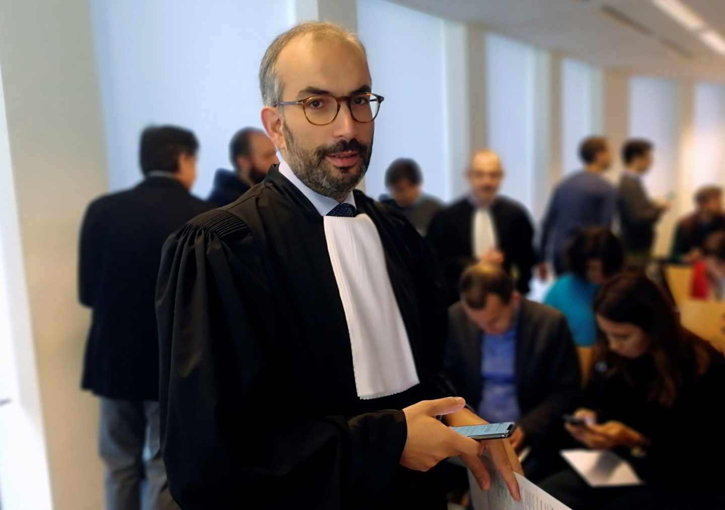 El abogado que representa al Estado español en la demanda contra Llarena, Hakim Boularbah.