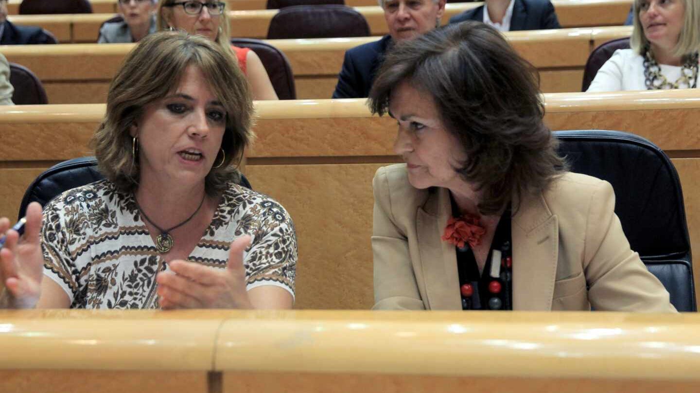 Delgado y Calvo, en el Senado.