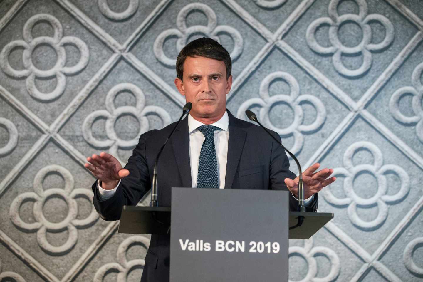 Manuel Valls, en Barcelona.