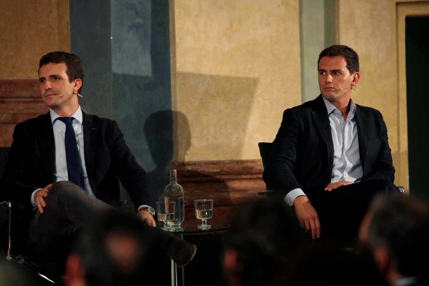 Pablo Casado y Albert Rivera en una imagen de archivo