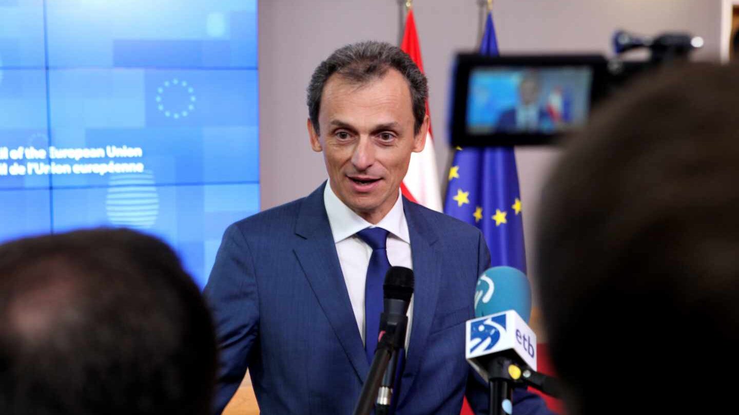 El ministro de Ciencia, Innovación y Universidades de España, Pedro Duque, en Bruselas.