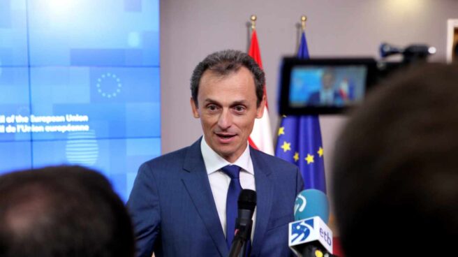 El ministro de Ciencia, Innovación y Universidades de España, Pedro Duque, en Bruselas. El ministro de Ciencia, Innovación y Universidades de España, Pedro Duque, en Bruselas.