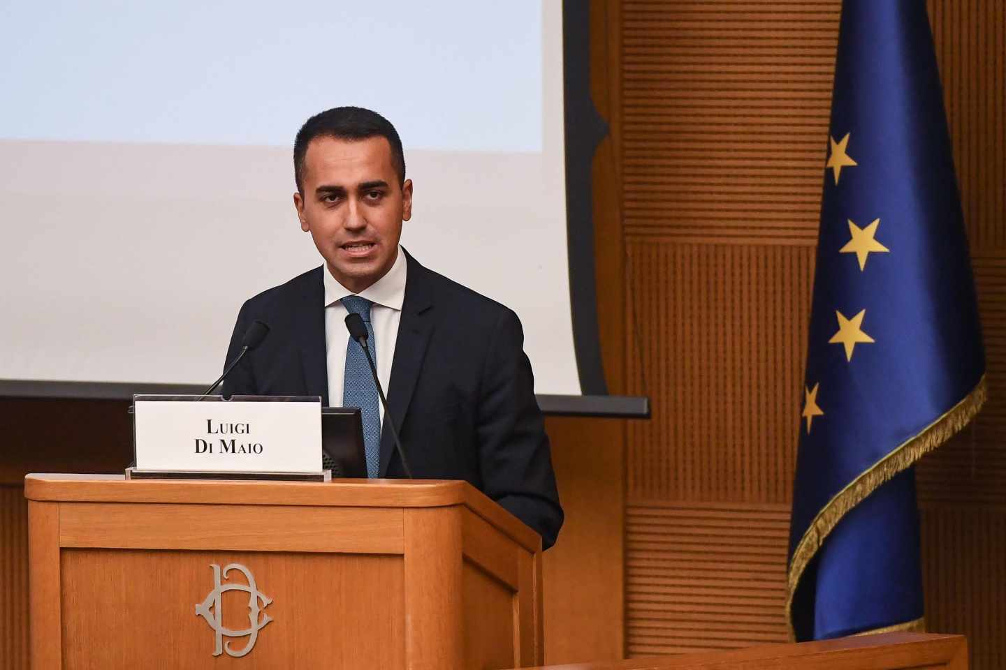 El vicepresidente y ministro de Desarrollo Económico de Italia, Luigi Di Maio