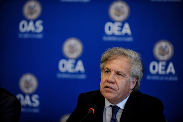 Luis Almagro, secretario general de la OEA (Organización de Estados Americanos).