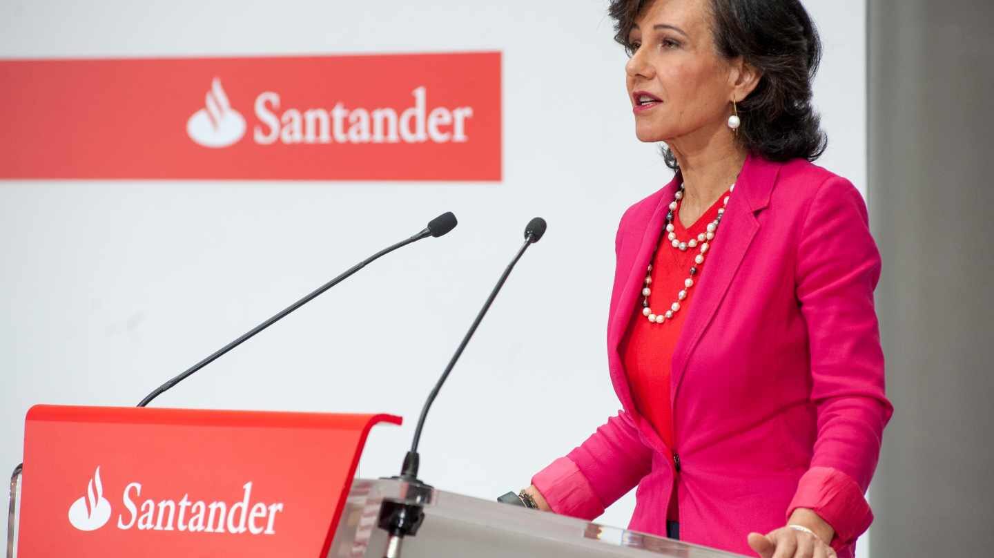 Ana Botín, presidenta de Santander.