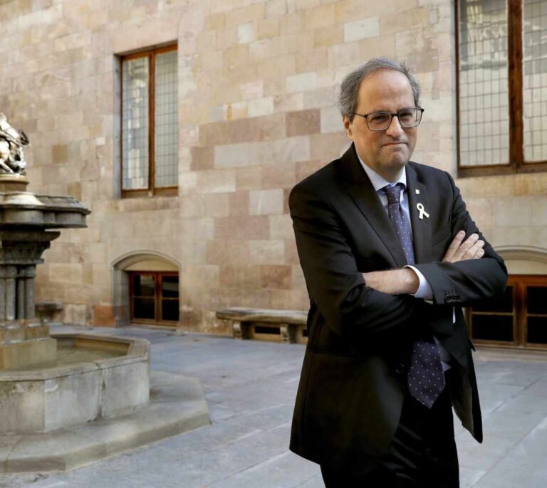 Torra "celebra" la Constitución en Eslovenia retratando a España como una "jaula"