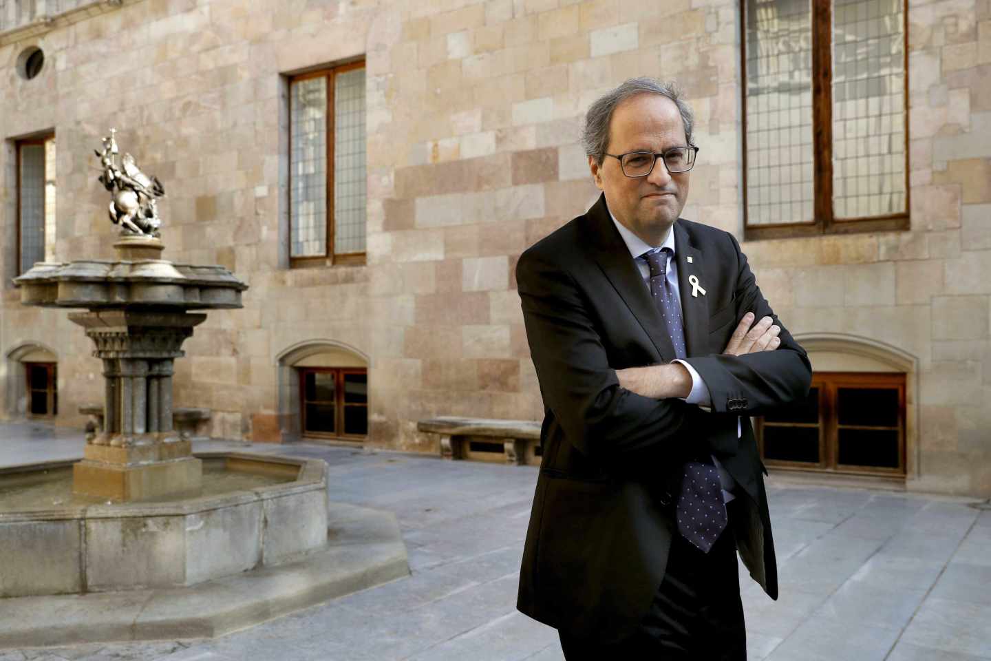 El presidente de la Generalitat, Quim Torra