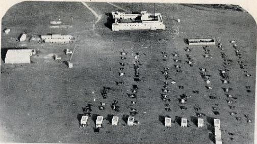 Foto aérea de Villa Cisneros en 1932.