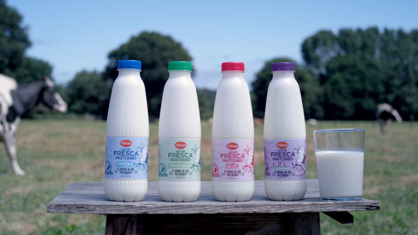 Lidl, primer supermercado que ofrece doble sello de bienestar animal a su leche fresca