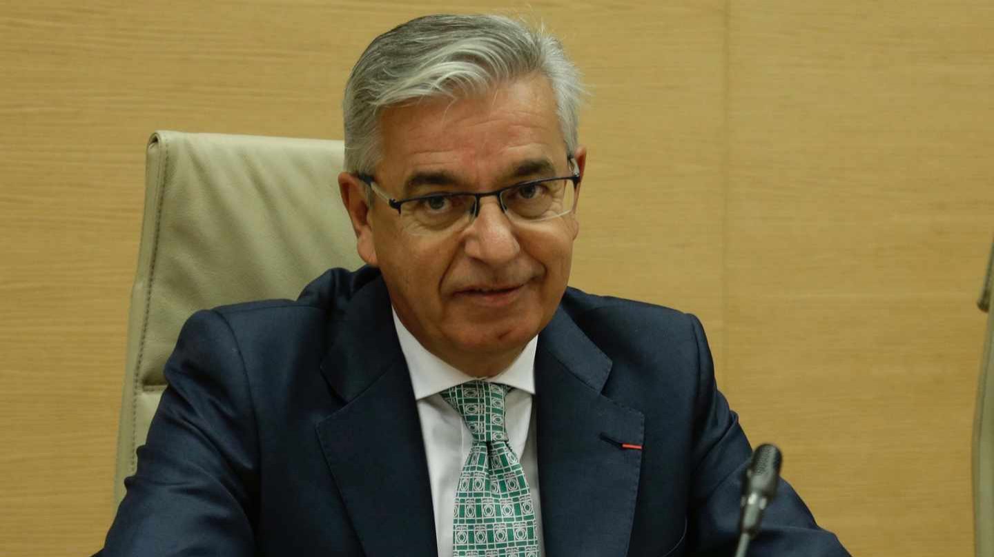 Manuel Sánchez Corbí, durante una comparecencia en el Congreso durante su etapa como jefe de la UCO.