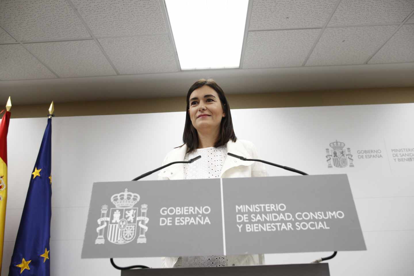 Carmen Montón, ministra de Sanidad.