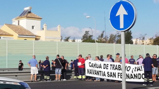 Movilizaciones de los trabajadores de Navantia