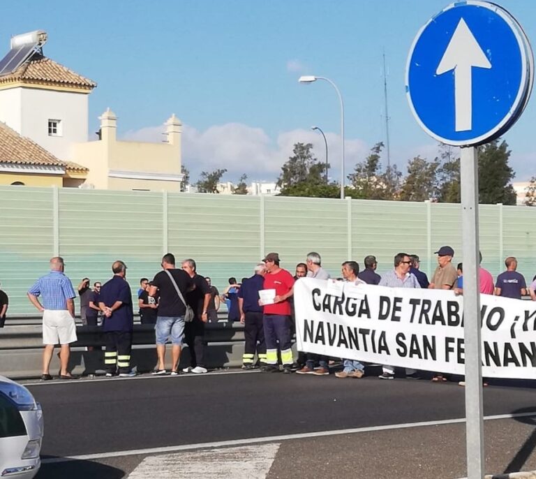 Trabajadores de Navantia: "Vamos a luchar con uñas y dientes"